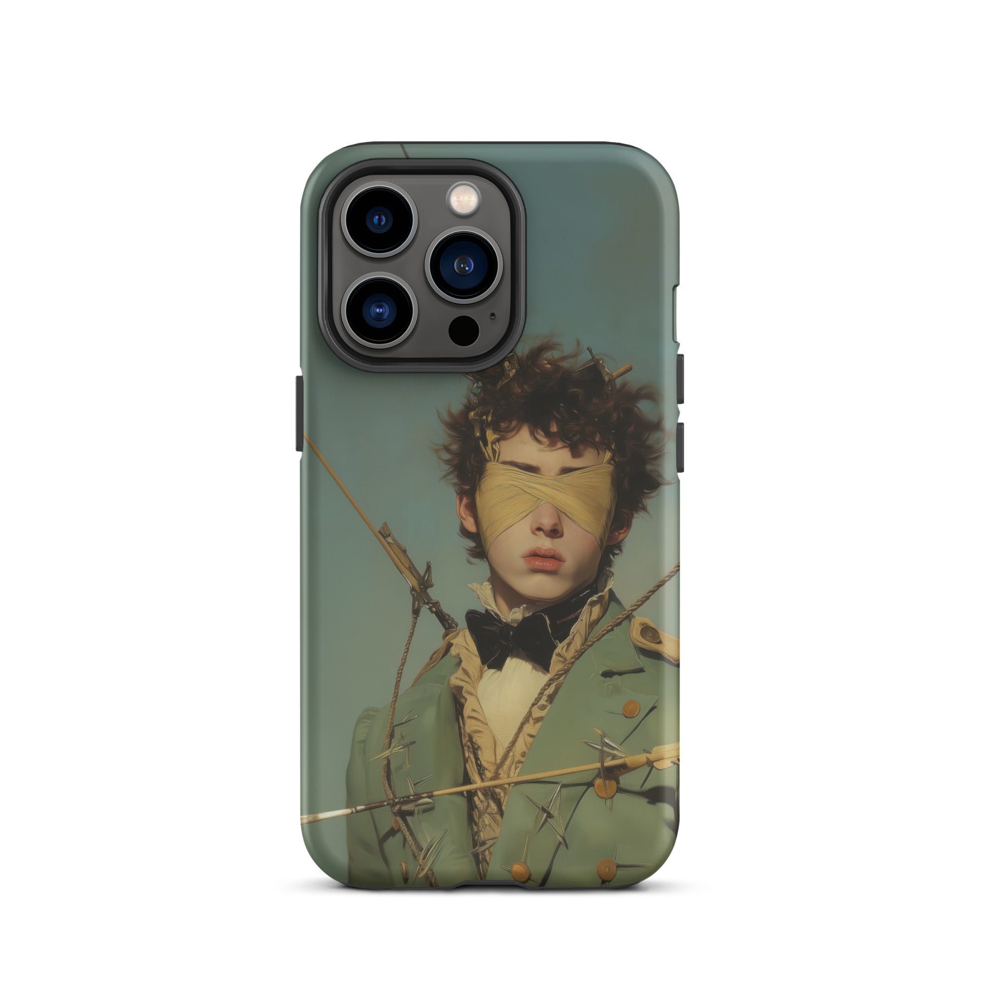 Bullseye Neo Baroque Gay Military Iphone Case, 13 Pro / Matte, Phone Case Artistic Design