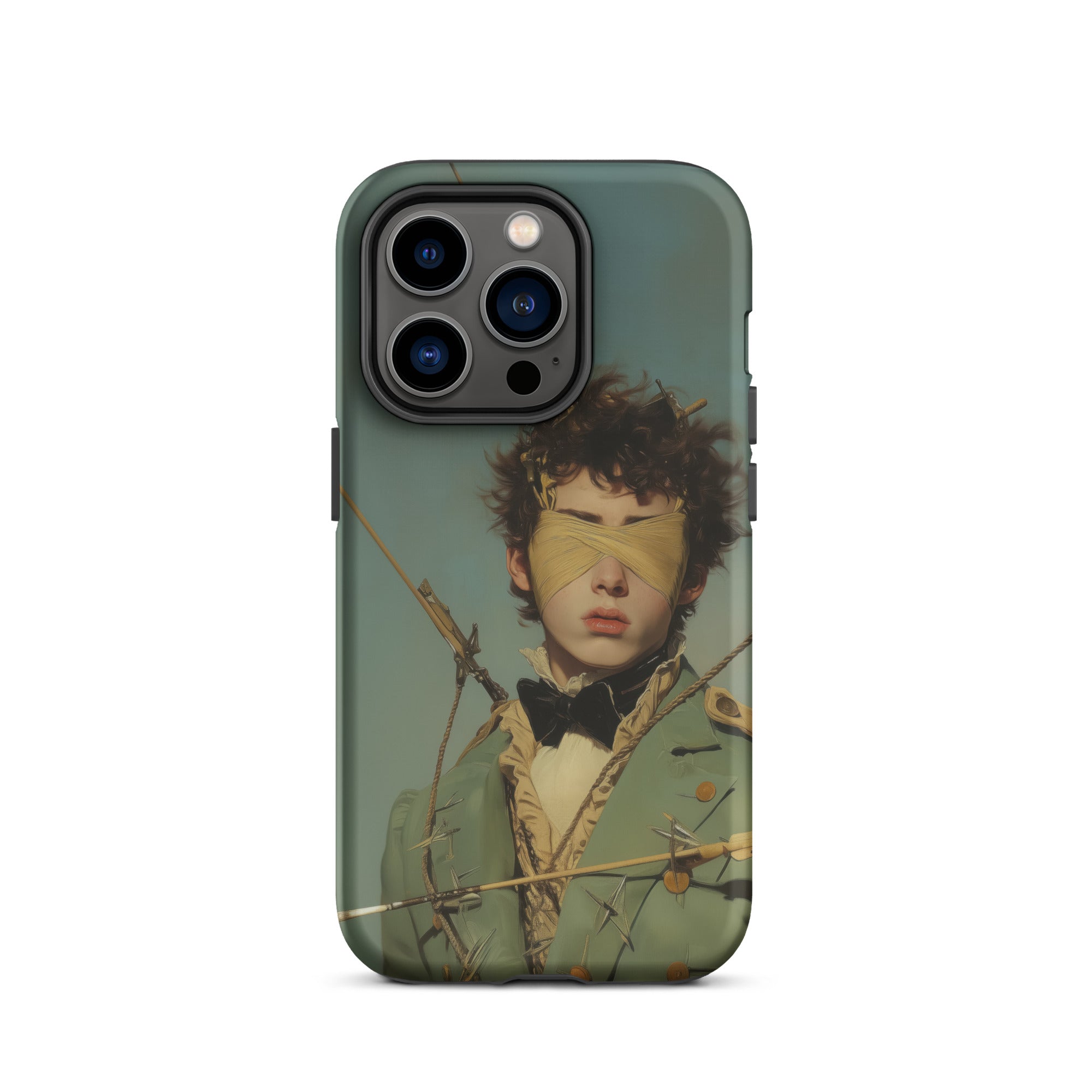 Bullseye Neo Baroque Gay Military Iphone Case, 14 Pro / Matte, Iphone Case Artwork