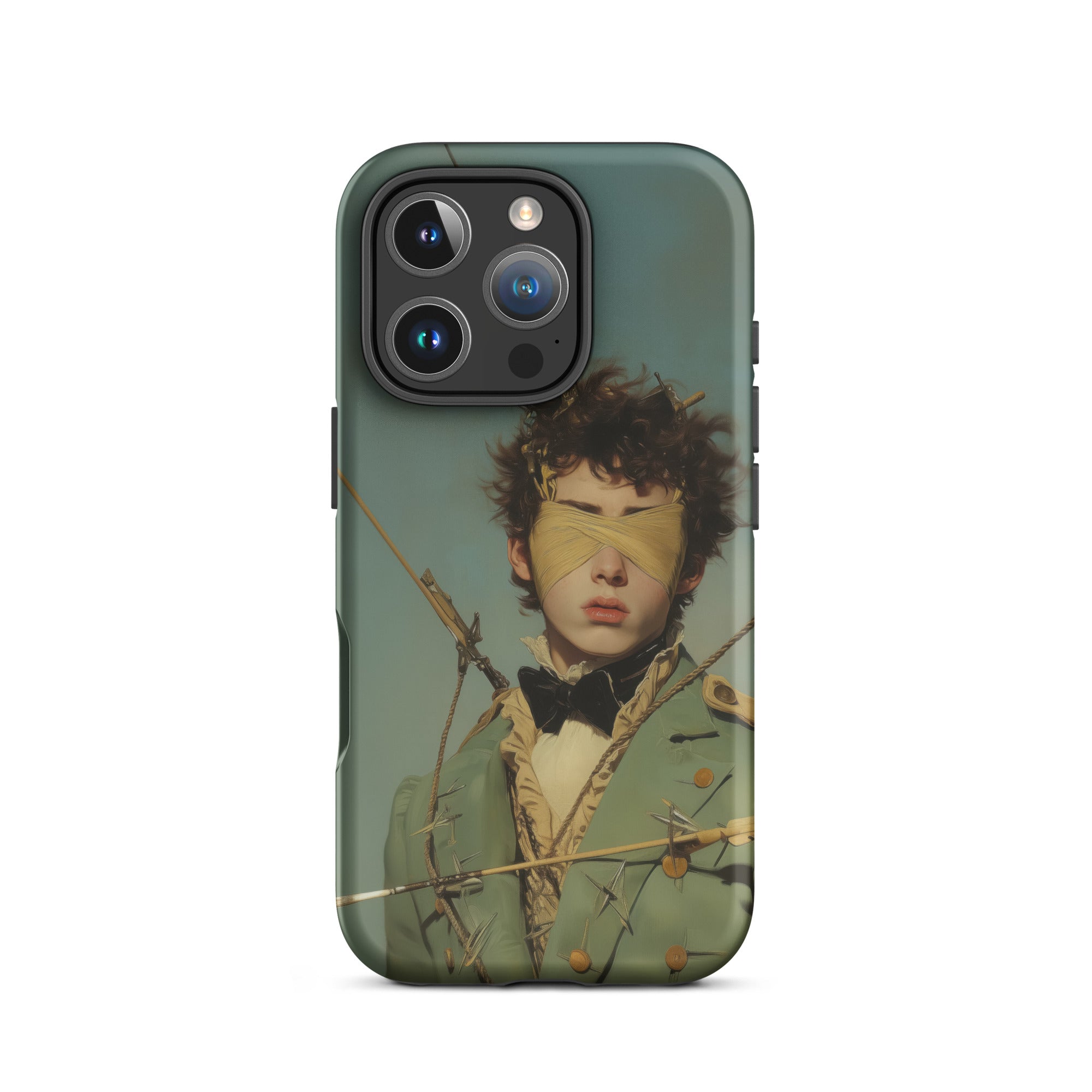 Bullseye Neo Baroque Gay Military Iphone Case, 16 Pro / Matte, Iphone Case Artwork