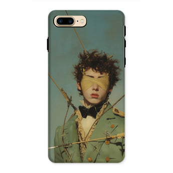 Bullseye - Neo-baroque Gay Military Iphone Case, 8 Plus / Matte, Phone Case Blindfolded Figure