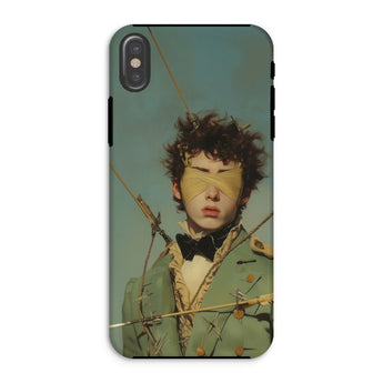 Bullseye - Neo-baroque Gay Military Iphone Case, Xs / Matte, Phone Case Blindfolded Figure