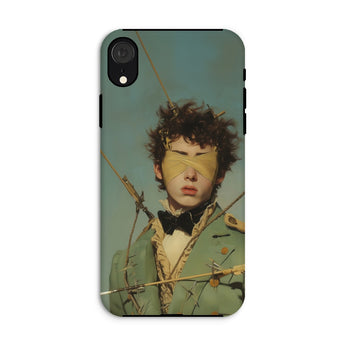 Bullseye - Neo-baroque Gay Military Phone Case Iphone Xr / Matte Phone Case Blindfolded Figure Gay Military Iphone, Iphone Case,