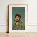 Bullseye - Surreal 18th Century Gay Military Art Print / Canvas, 12x18’’ / 31x46cm / Natural Frame / Matboard, Posters Prints & Visual