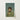 Framed Art Print Person Olive-green Double-breasted Coat Gold Saint Sebastian, Surreal 18th Century, Gay Military