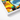Vibrant Glossy Illustration Colorful Children’s Ride White Frame Bumper Giclée Print, Waking Dream