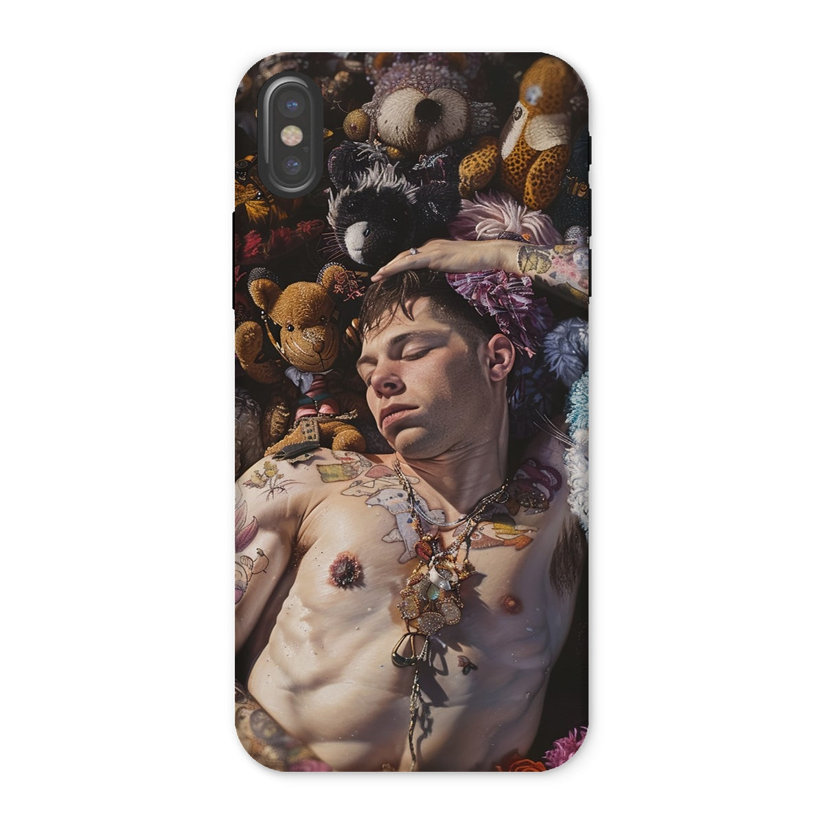 Bunked Twunk - Trashy Lowbrow Gay Punk Iphone Case - x / Matte