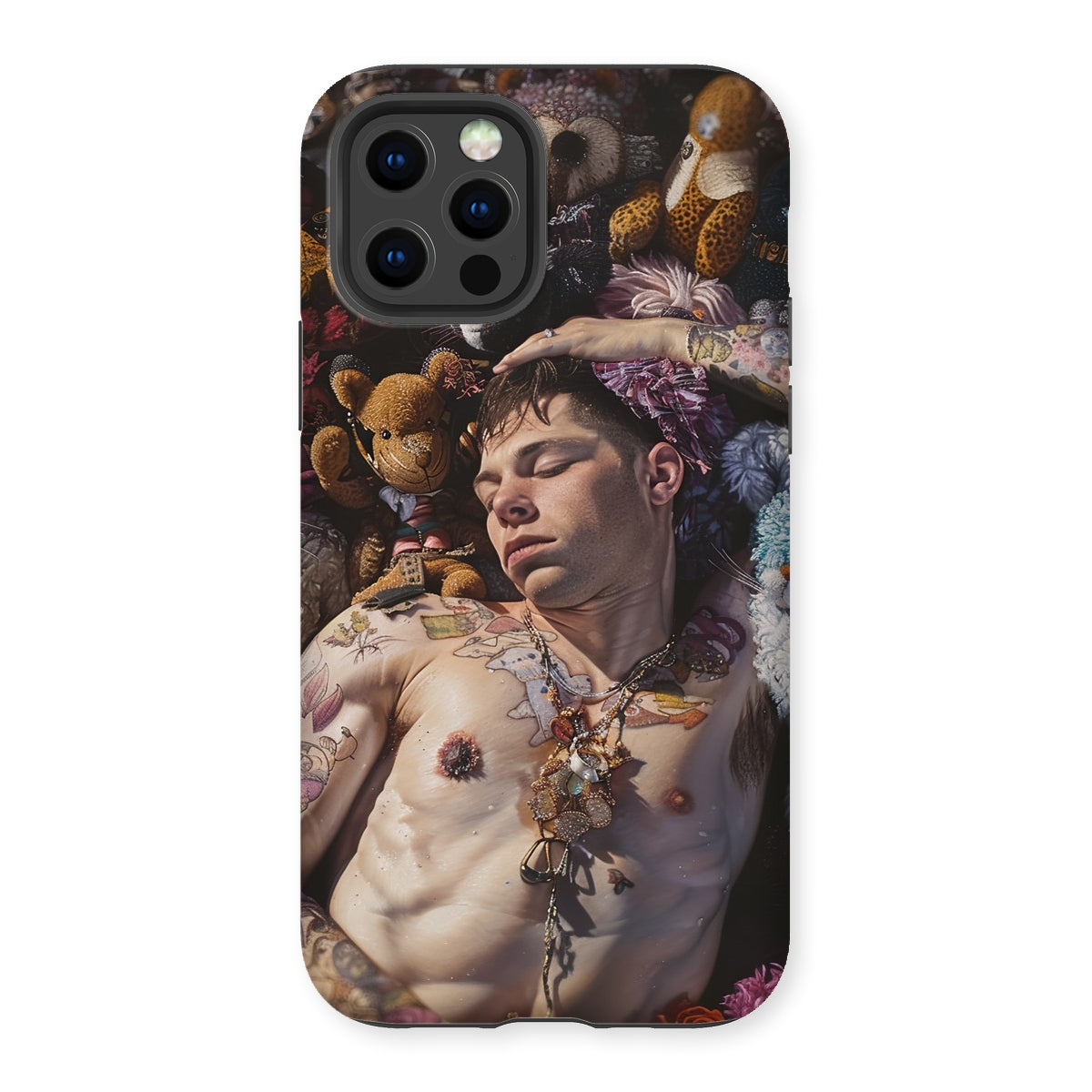 Bunked Twunk - Trashy Lowbrow Gay Punk Iphone Case - 12 Pro / Matte