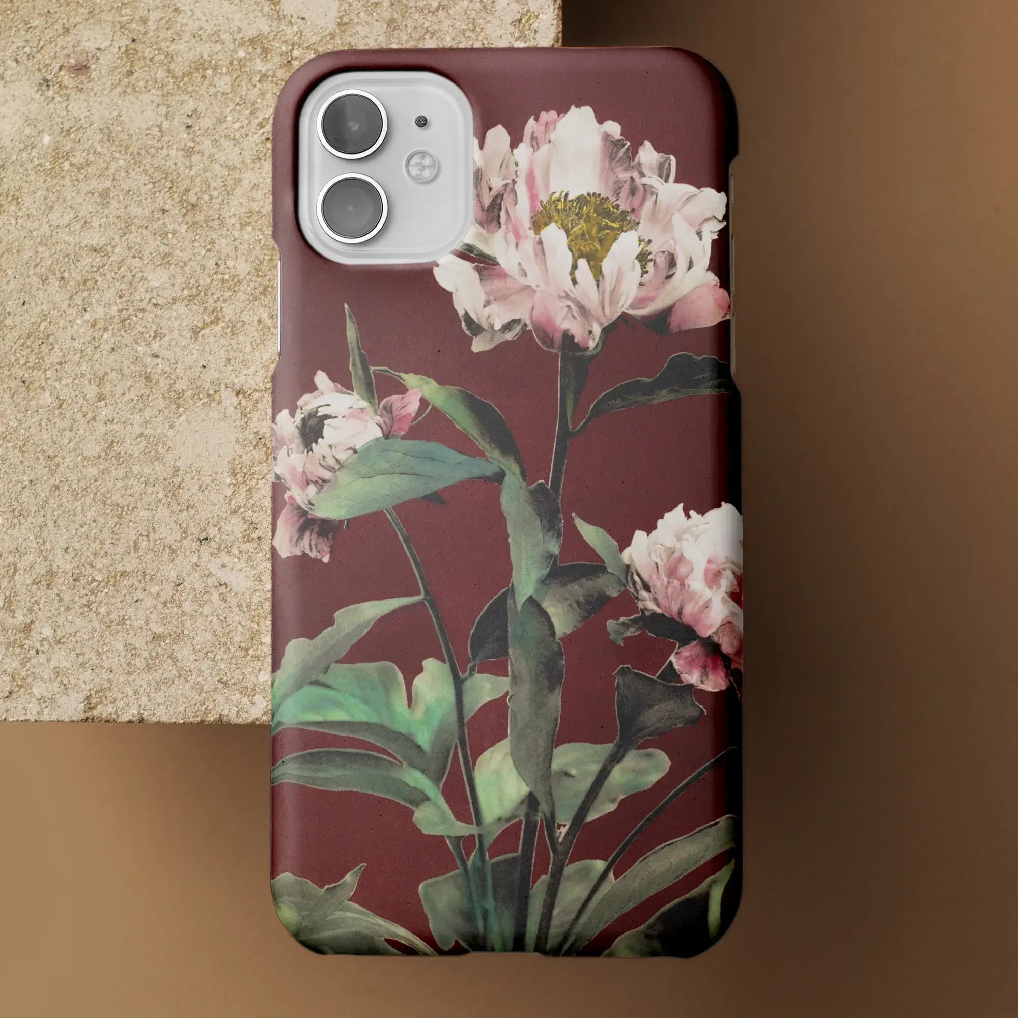 Pink Peonies - Kazumasa Ogawa Floral Iphone Case Mobile Phone Cases