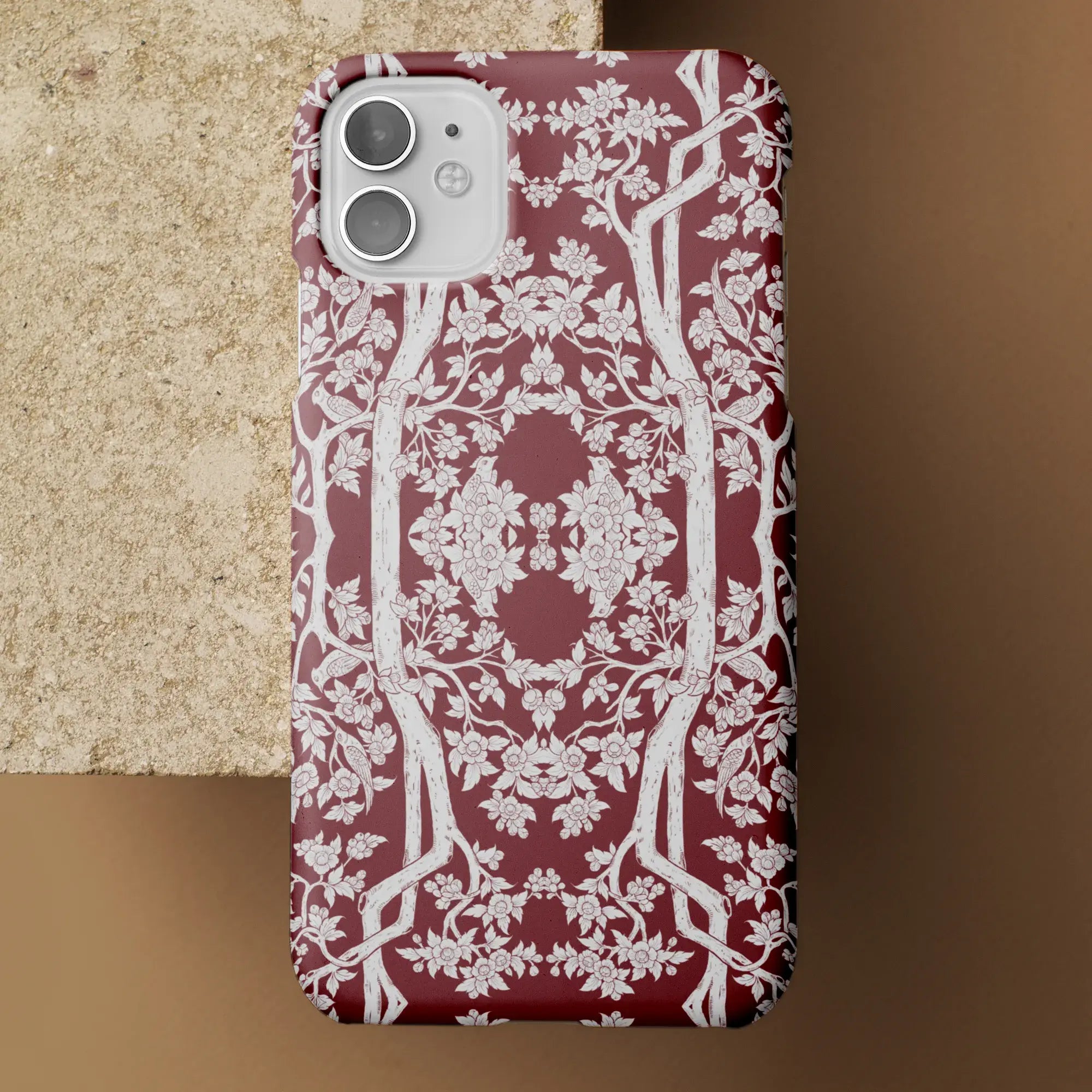 Aviary Red Aesthetic Pattern Art Iphone Case Mobile Phone Cases