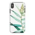 Bush Cane P.j. Redouté Botanist Art Iphone Case, Xs / Matte, Phone Case Botanical Print Green Leaves Stem