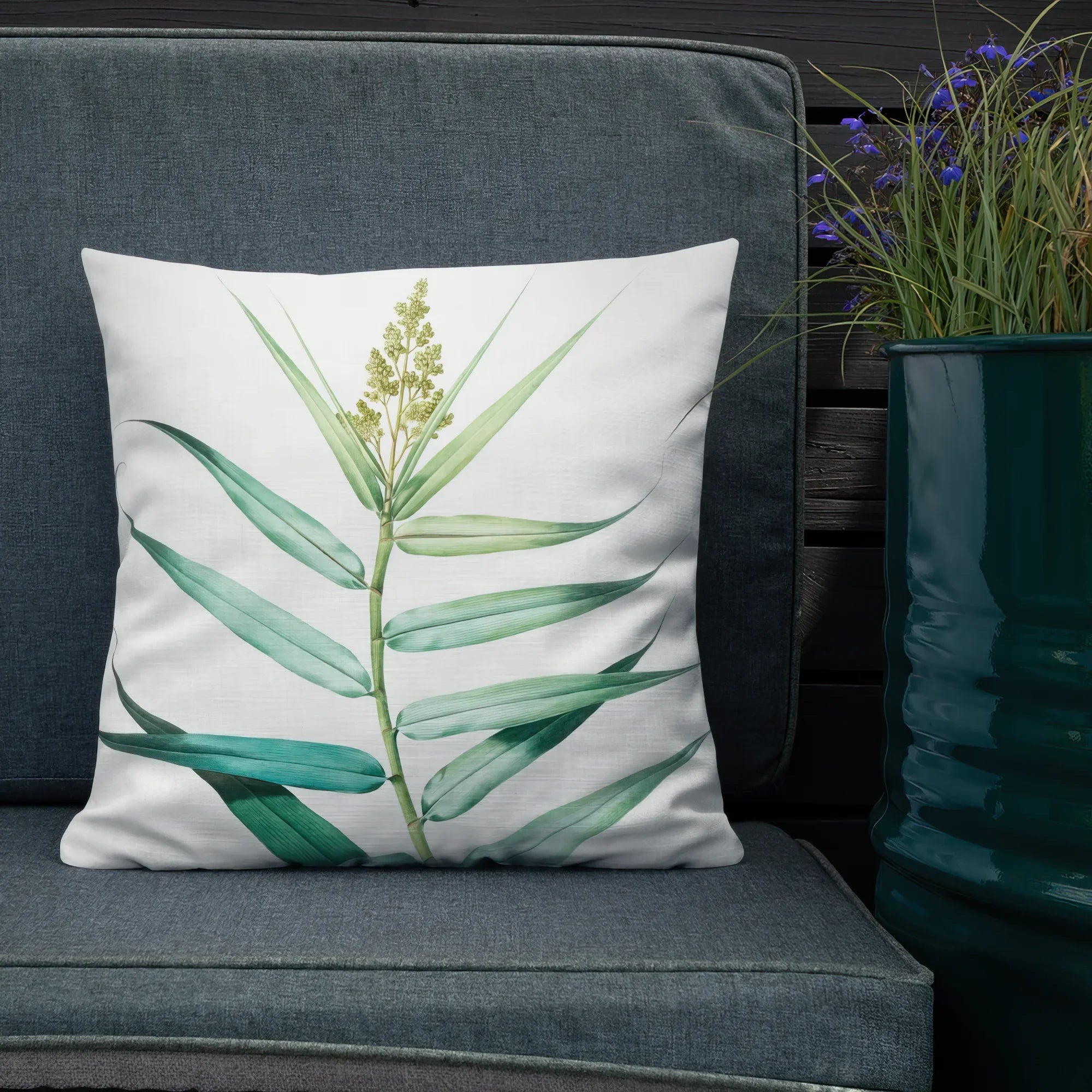 Bush Cane - Pierre-joseph Redouté Botanist Pillow Throw Pillows