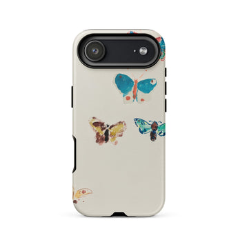 Butterflies - Odilon Redon Watercolor Phone Case Iphone 17 Air / Matte Google Pixel 7a Phone Case Butterfly Design White Odilon Redon’s