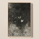 Butterflies - Impresión artística de William Baxter Closson / Lienzo, 12x17’’ / A3 / Marco natural, Pósters, impresiones y obra visual, Toby Leon