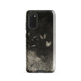 Butterflies - William Baxter Closson Phone Case Samsung Galaxy S20 / Gloss Black Phone Case Vintage-style Illustration Two Pale Butterflies