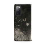 Butterflies - William Baxter Closson Phone Case Samsung Galaxy S20 Fe / Gloss Black Phone Case Vintage-style Illustration Two Pale
