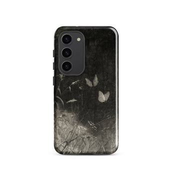 Butterflies - William Baxter Closson Phone Case Samsung Galaxy S23 / Gloss Black Phone Case Vintage-style Illustration Butterflies