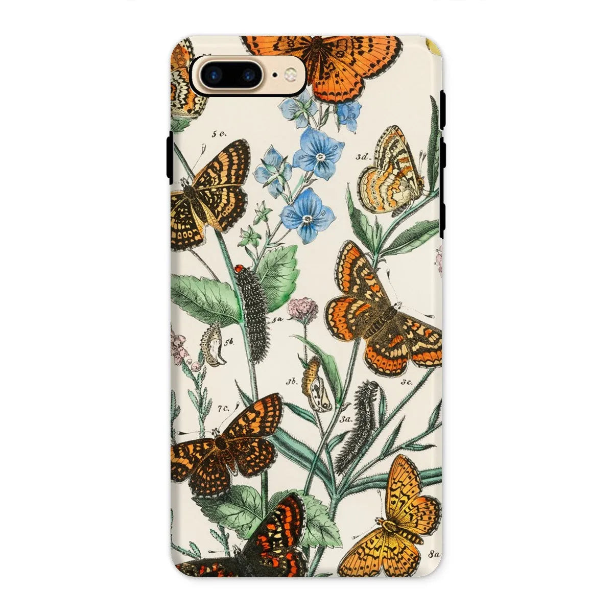 This Butterfly Aesthetic Art Phone Case - William Forsell Kirby - Iphone 8 Plus / Matte - Mobile Phone Cases