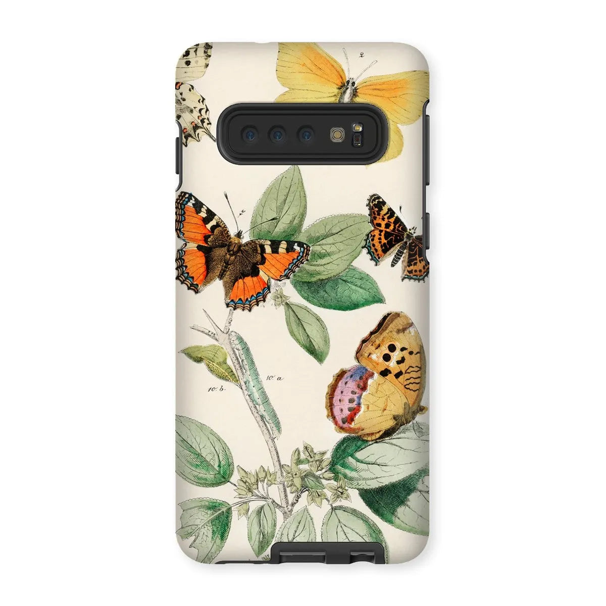 Butterfly Aesthetic Art Phone Case - William Forsell Kirby - Samsung Galaxy S10 / Matte - Mobile Phone Cases