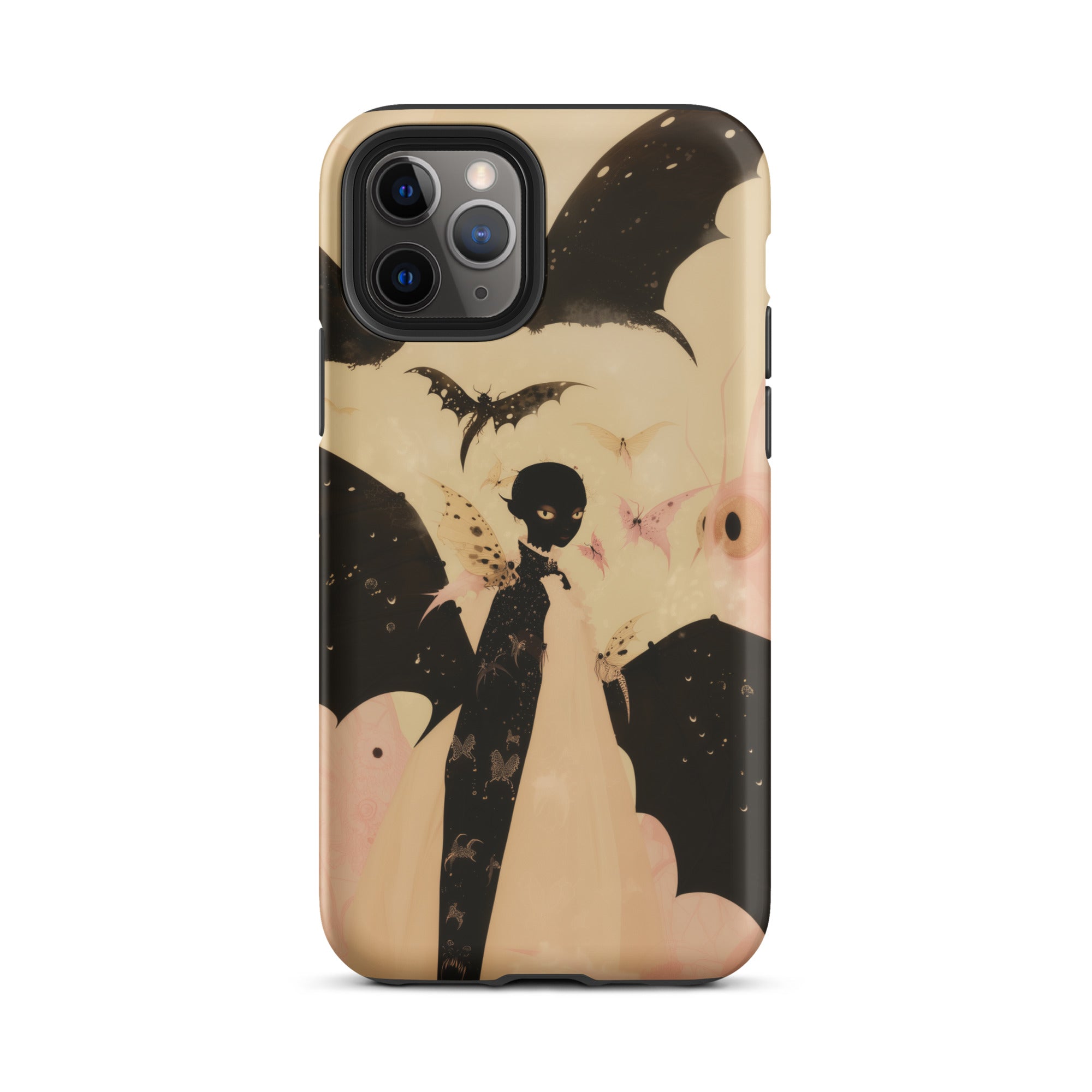 Butterfly Effect Surreal Metamorphosis Art Iphone Case, 11 Pro / Matte, Halloween Themed Phone Case
