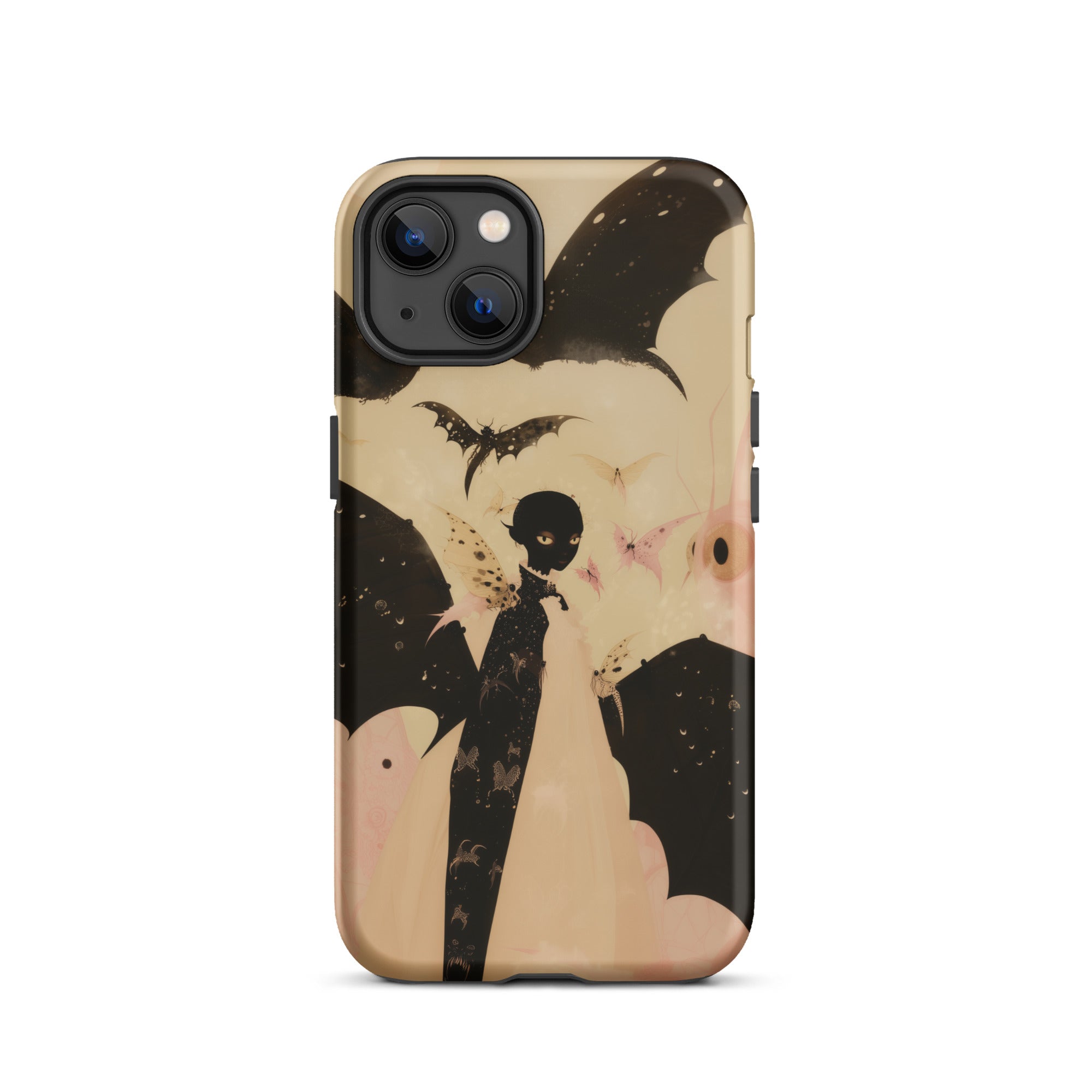 Butterfly Effect Surreal Metamorphosis Art Iphone Case, 13 / Matte, Halloween Themed Phone Case
