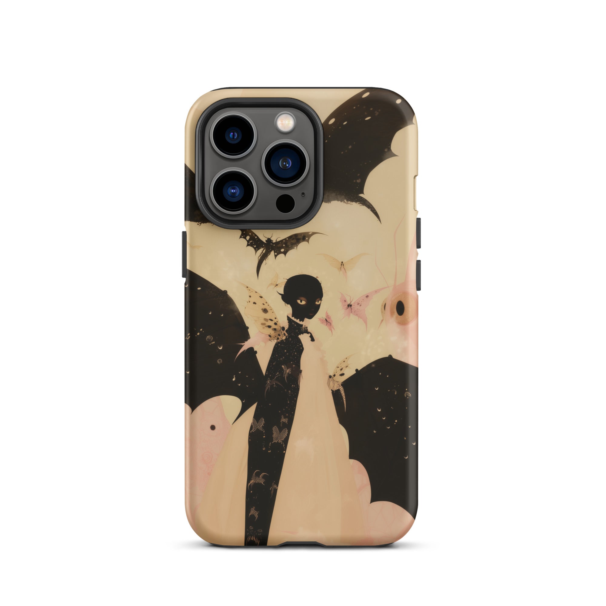 Butterfly Effect Surreal Metamorphosis Art Iphone Case, 13 Pro / Matte, Halloween Themed Phone Case