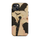 Butterfly Effect Surreal Metamorphosis Art Iphone Case, 14 Plus / Matte, Halloween Themed Phone Case