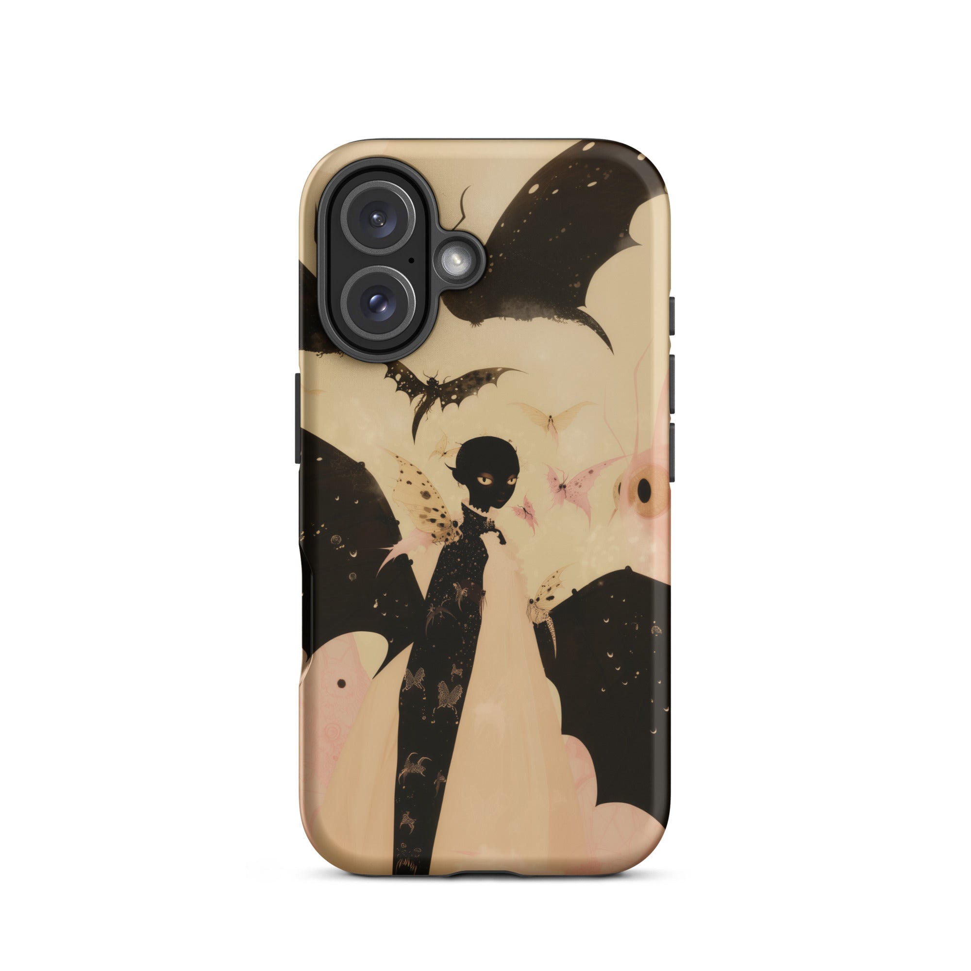 Butterfly Effect Surreal Metamorphosis Art Iphone Case, 16 / Matte, Halloween Themed Phone Case