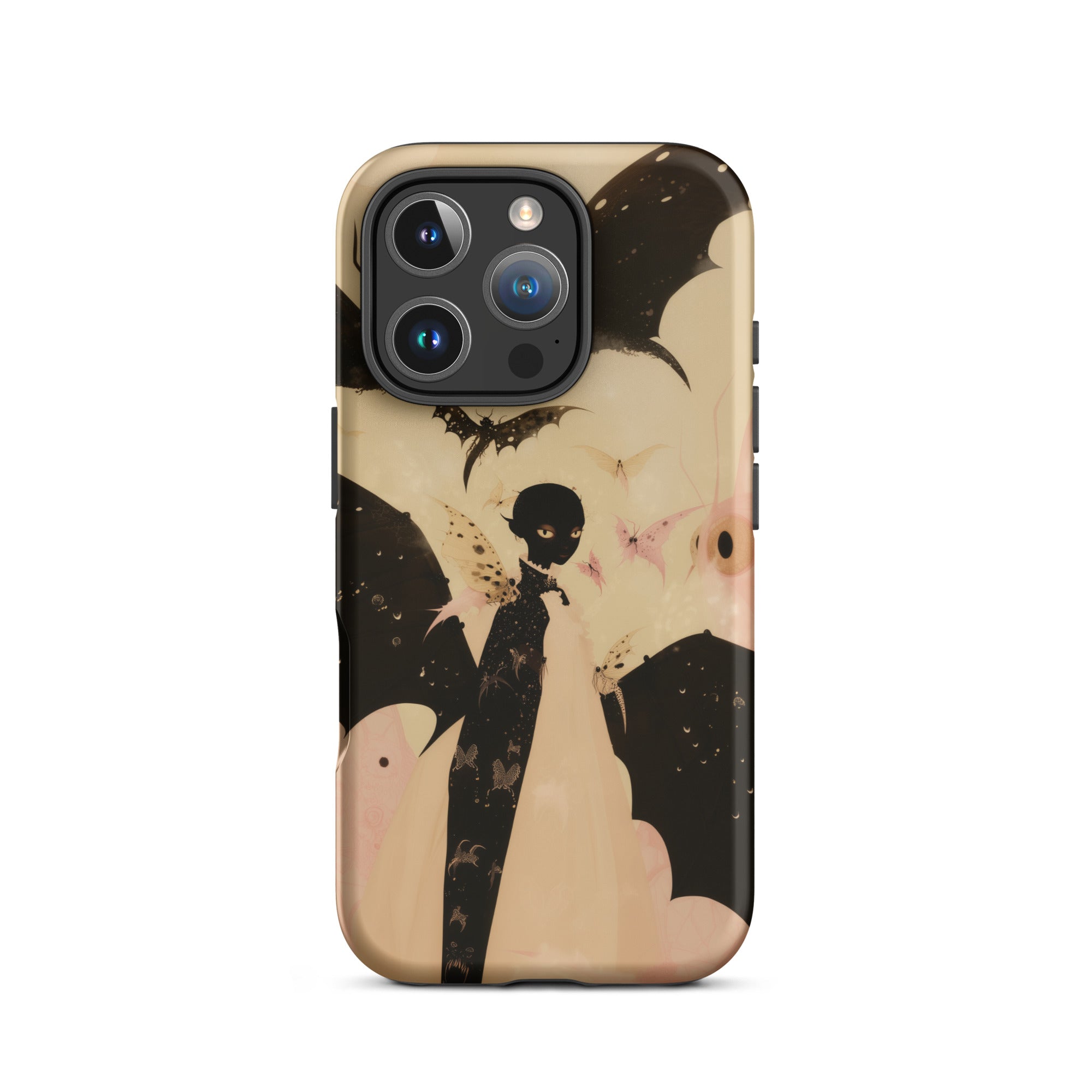 Butterfly Effect Surreal Metamorphosis Art Iphone Case, 16 Pro / Matte, Halloween Themed Phone Case