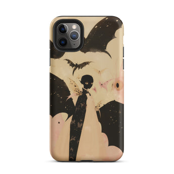 Butterfly Effect - Surreal Metamorphosis Art Phone Case Iphone 11 Pro Max / Matte Halloween-themed Phone Case Twilight Dream Draped,