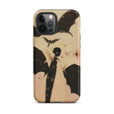 Butterfly Effect - Surreal Metamorphosis Art Phone Case Iphone 12 Pro Max / Matte Halloween-themed Phone Case Twilight Dream Draped,