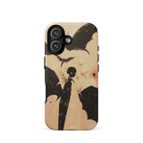Butterfly Effect - Surreal Metamorphosis Art Phone Case Iphone 17 / Matte Iphone 12 Case Bat Design Black White Twilight Dream Draped,