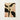Rectangular Art Print Stylized Figure Black Wings Bat-like Surreal Metamorphosis, Butterfly Effect