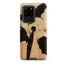 Butterfly Effect Surreal Metamorphosis Art Samsung Case, Galaxy S20 Ultra / Matte, Smartphone Dark Light Toned Artistic Case Stylized