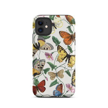 Butterfly & Moth - Paul Gervais Iphone Case, 11 / Matte, Butterfly-patterned Phone Case