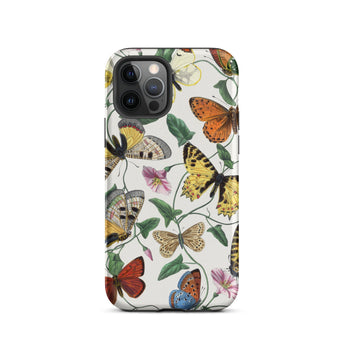 Butterfly & Moth - Paul Gervais Iphone Case, 12 Pro / Matte, Butterfly-patterned Phone Case