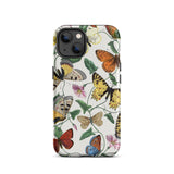 Butterfly & Moth - Paul Gervais Iphone Case, 13 / Matte, Butterfly-patterned Phone Case