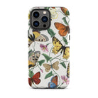 Butterfly & Moth Paul Gervais Iphone Case, 13 Pro Max / Matte, Butterfly Patterned Phone Case