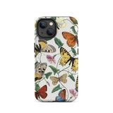 Butterfly & Moth - Paul Gervais Iphone Case, 14 / Matte, Butterfly-patterned Phone Case