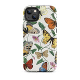 Butterfly & Moth - Paul Gervais Iphone Case, 14 Plus / Matte, Butterfly-patterned Phone Case