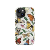 Butterfly & Moth - Paul Gervais Iphone Case, 15 / Matte, Butterfly-patterned Phone Case