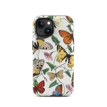 Butterfly & Moth - Paul Gervais Iphone Case, 15 / Matte, Butterfly-patterned Phone Case