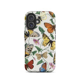 Butterfly & Moth - Paul Gervais Iphone Case, 16 / Matte, Butterfly-patterned Phone Case