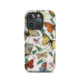 Butterfly & Moth - Paul Gervais Iphone Case, 16 Pro / Matte, Butterfly-patterned Phone Case