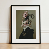 Cadmus - Gay Dragon Prince Art Print / Canvas, Gay Dragon Prince, Illustrious Gay Dragon, Face Cadmus