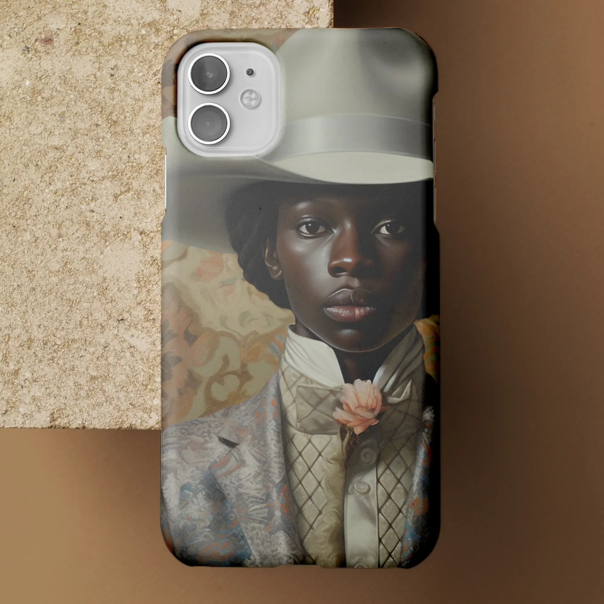 Caesar - Gay Black Cowboy Aesthetic Art Phone Case - Mobile Phone Cases - Aesthetic Art