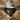 Cowboy Hat Wide Brim Floral Design Light Gray Queer Black, Gay Rodeo, Dandy Outlaw