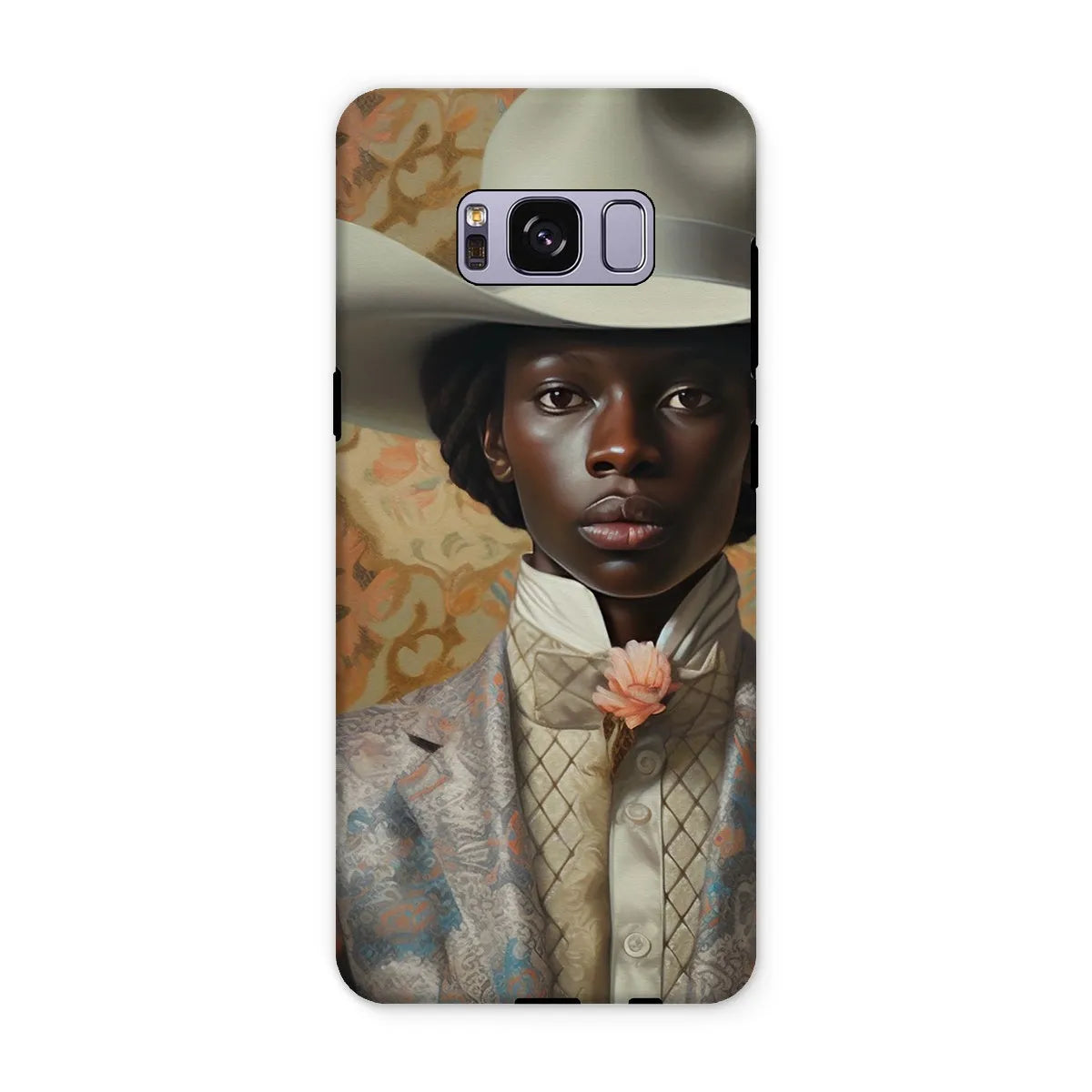 Caesar The Gay Cowboy - Gay Aesthetic Art Phone Case - Samsung Galaxy S8 Plus / Matte - Mobile Phone Cases - Aesthetic