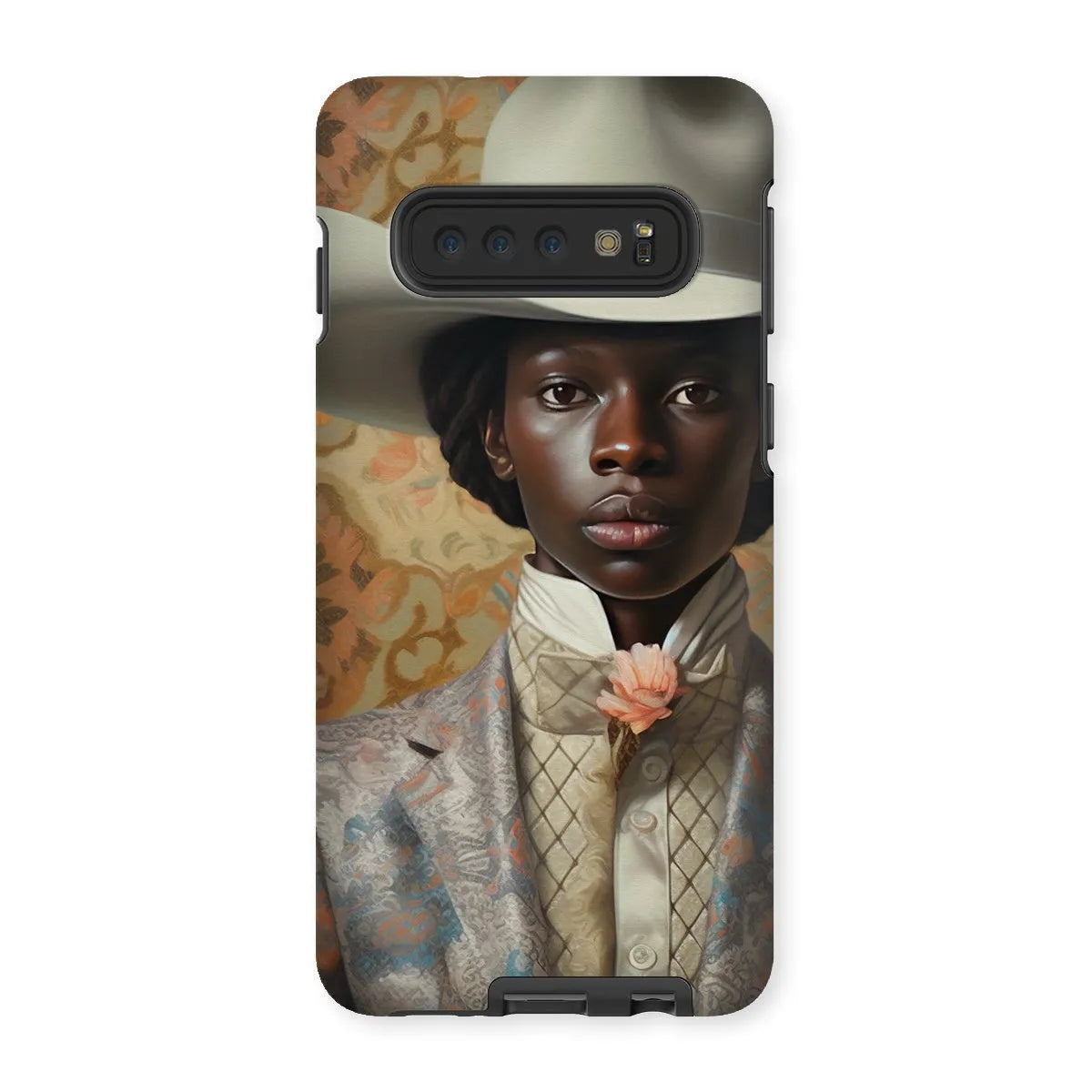 Caesar The Gay Cowboy - Gay Aesthetic Art Phone Case - Samsung Galaxy S10 / Matte - Mobile Phone Cases - Aesthetic Art