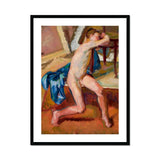 Male Nude - Wojciech Weiss Fine Art Print, Framed Nude Male Figure Painting