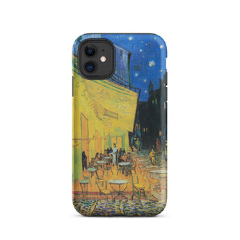 Terrasse du Café le Soir - Coque Iphone Vincent Van Gogh, 11 / Mat, Coques de Téléphone Portable, Toby Leon